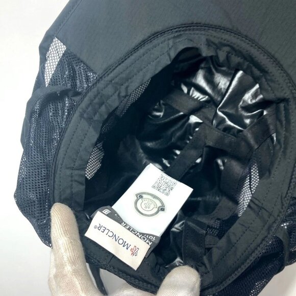 MONCLER ALYX collaboration hat hat bucket hat bob hat hat Nylon Black Unused - Picture 4 of 12